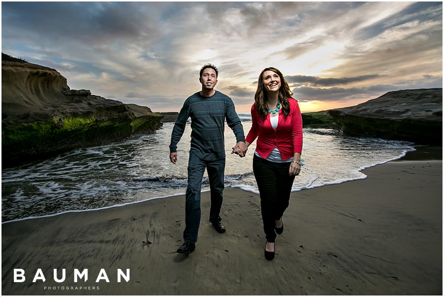 Engagement session, beach engagement session, ocean beach engagement session, gaslamp engagement session, san diego engagement session, california engagement session