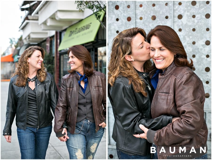 San Diego enagement photography, california engagement photography, engagement photography, hillcrest engagement session, kensington engagement session, lesbian engagement session