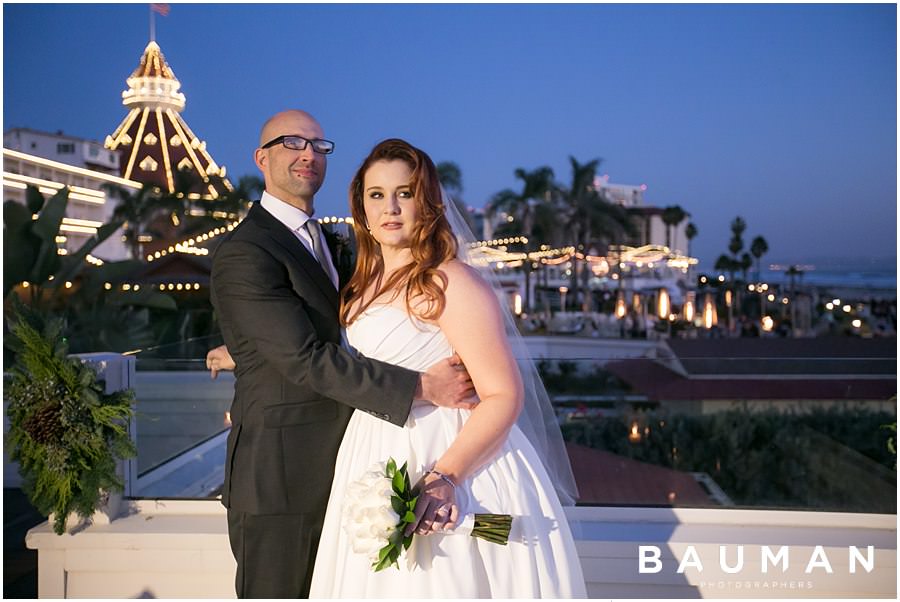 Bauman photographers, san diego photographer, wedding photographer, san diego wedding photographer, san diego wedding, coronado wedding, hotel del coronado, hotel del coronado wedding, nighttime wedding, san diego beach wedding, beach wedding