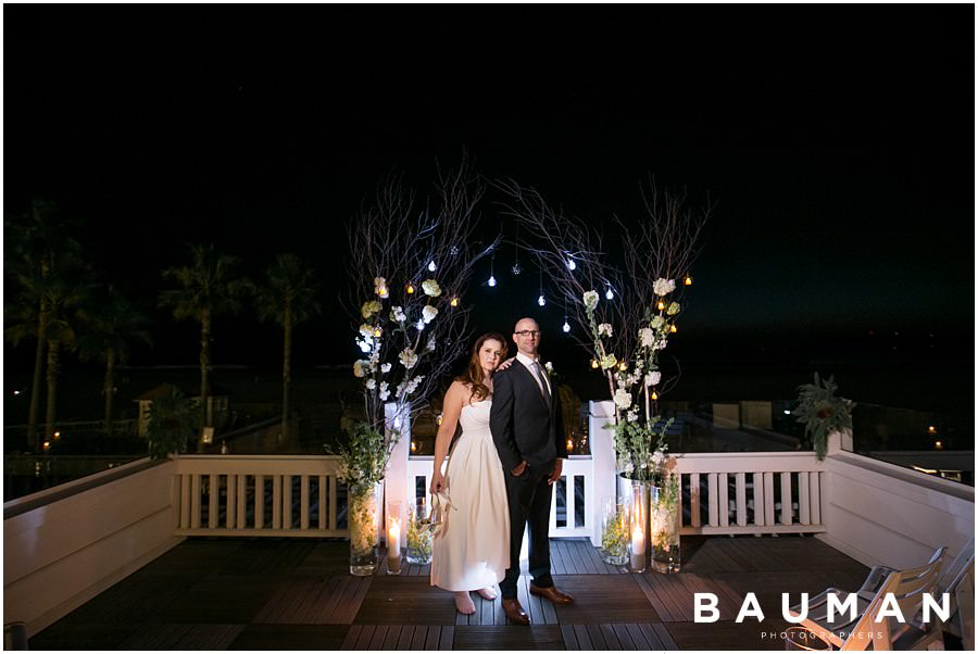 Bauman photographers, san diego photographer, wedding photographer, san diego wedding photographer, san diego wedding, coronado wedding, hotel del coronado, hotel del coronado wedding, nighttime wedding, san diego beach wedding, beach wedding