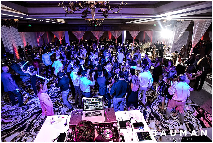 del mar country club wedding reception, del mar wedding, wedding party