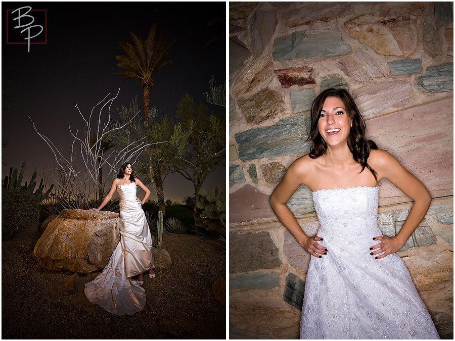 Arizona bridal portrait