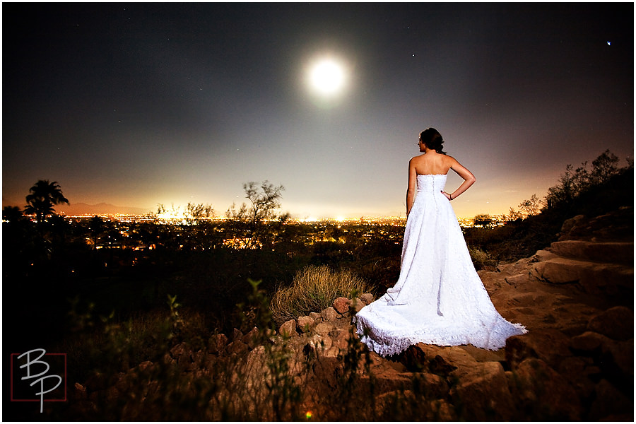 Phoenix bride Camelback Mountain