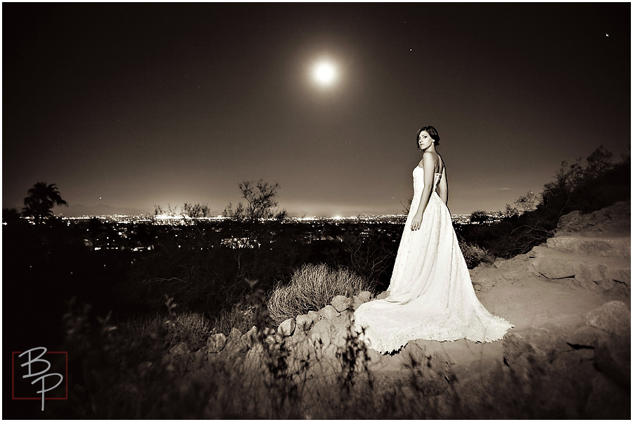 Arizona bride Camelback Mountain