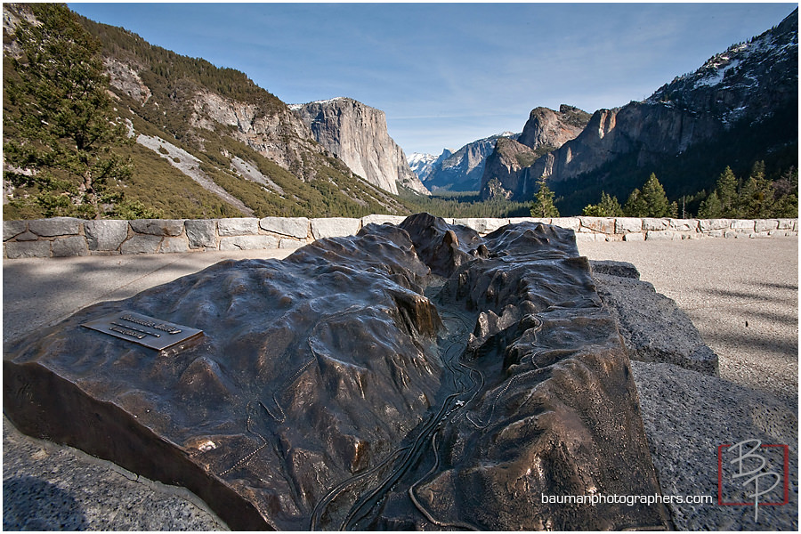 abstract landscape photo in Yosemite