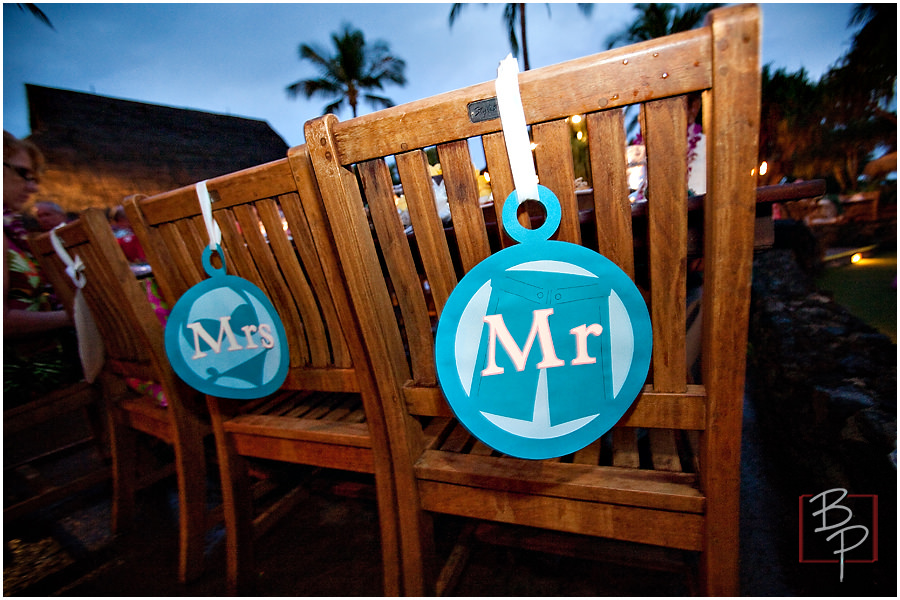 bride and grooms chairs