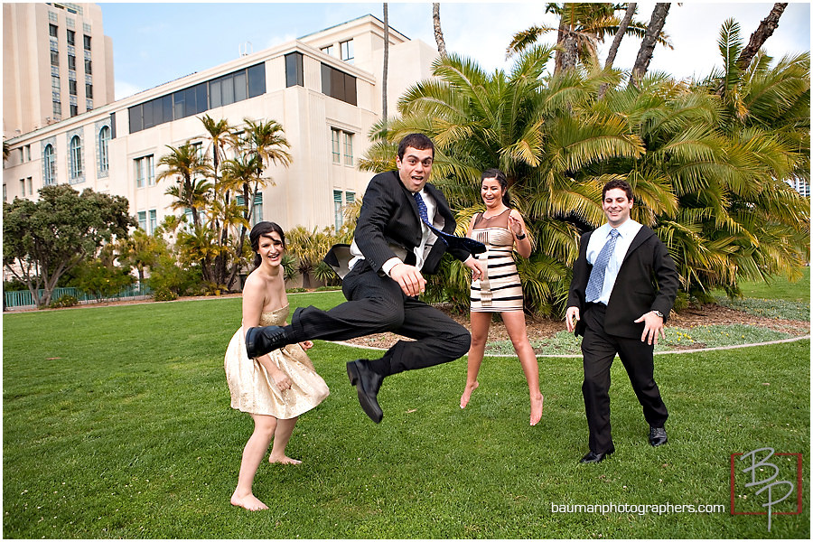 fun portraits in SD courthouse gardens