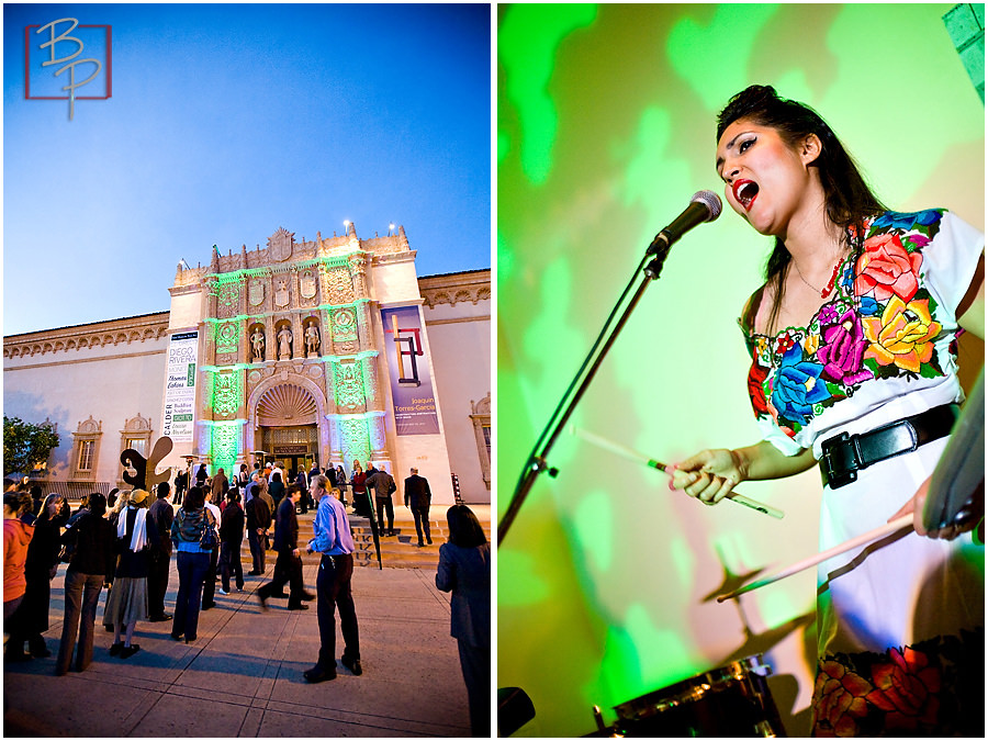 San Diego Museum of Art Entrance - Band Photography 