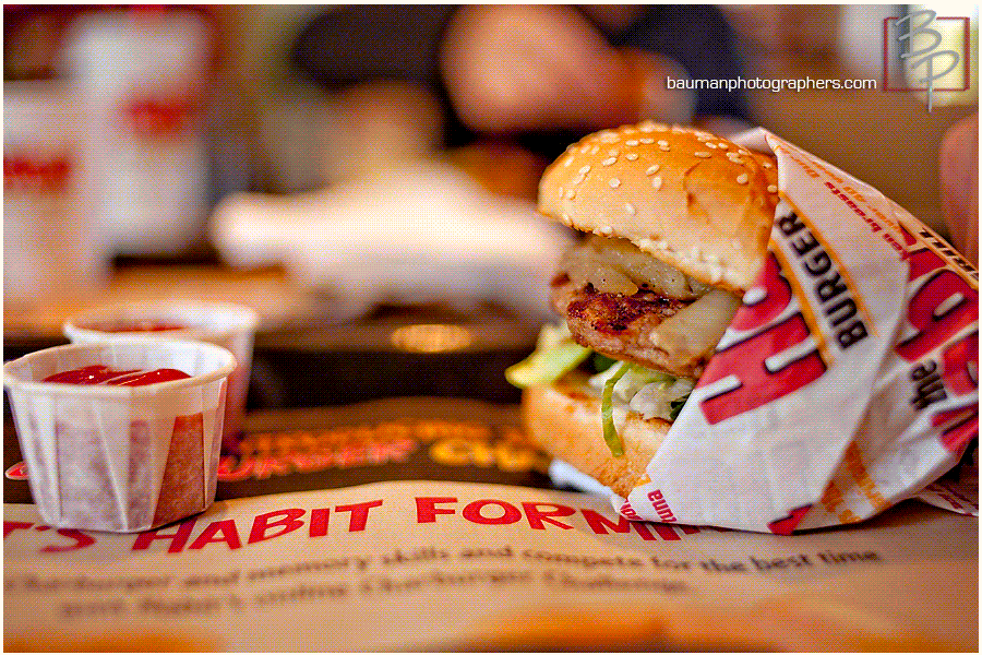 Burger motion photography
