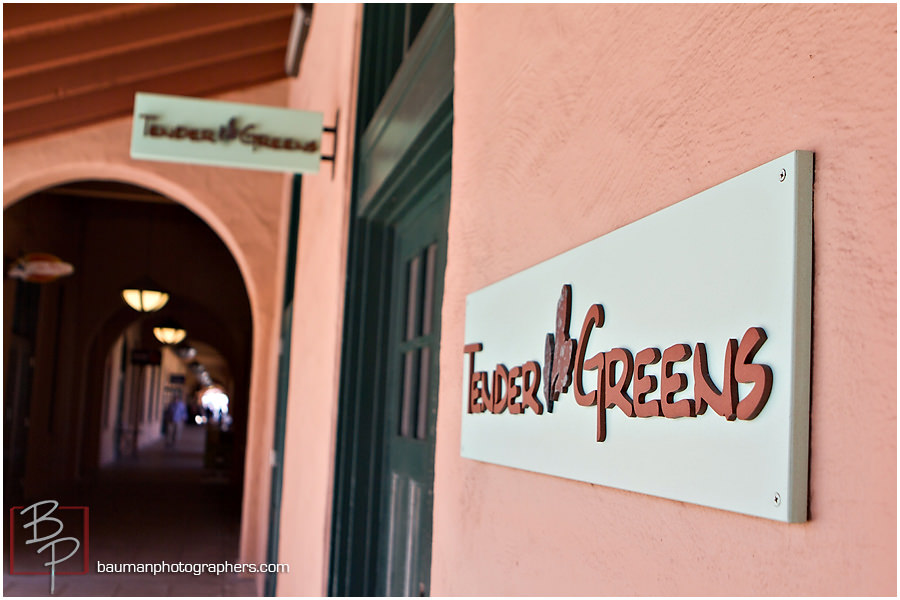 Tender Greens Sign in Point Loma