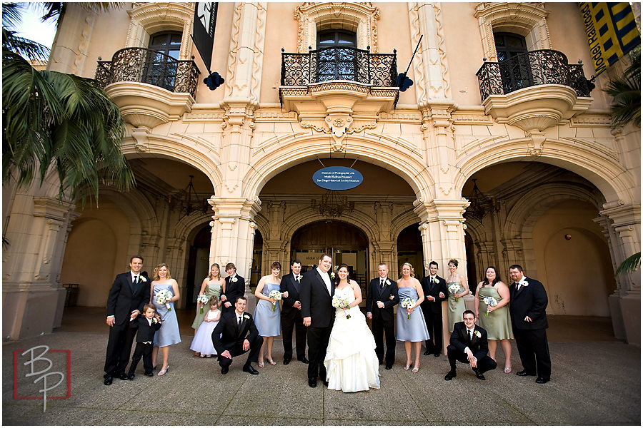 the wedding party