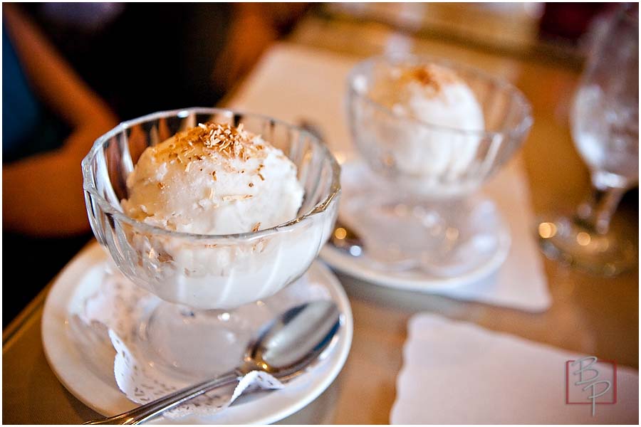 coconut ice cream