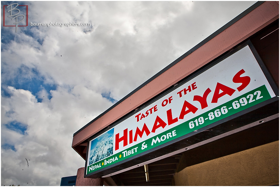 Himalayas restaurant sing in Point Loma