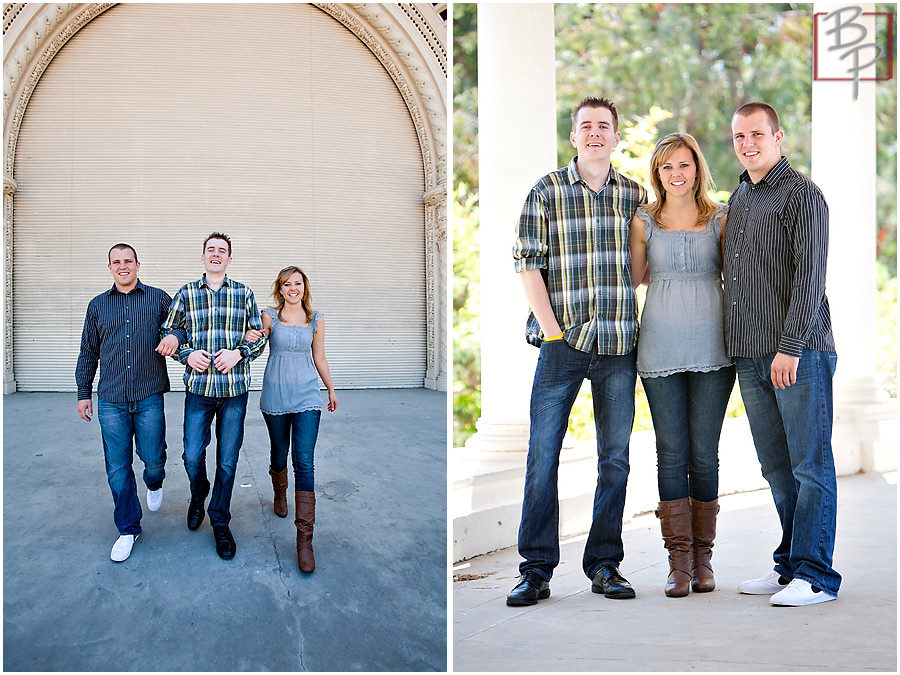 Balboa Park family photography session