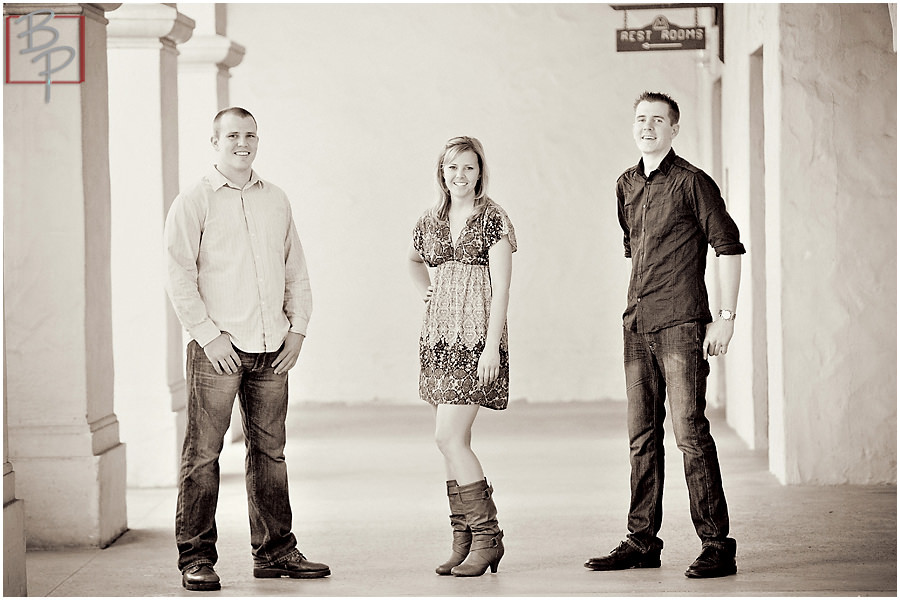 Family portraiture in Balboa Park