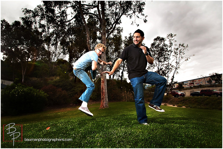 jumping portraits