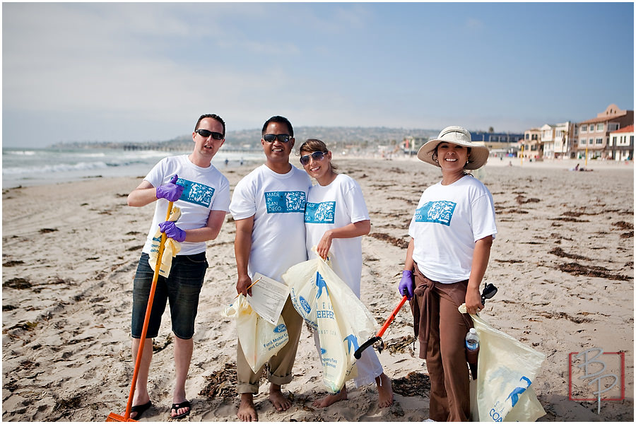 mission bay beach clean up