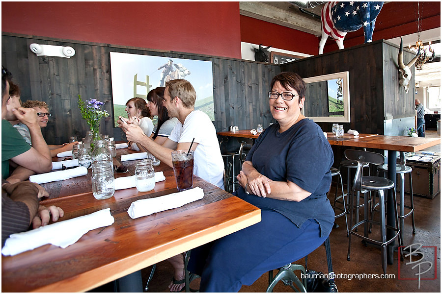 dining in Gingham restaurant