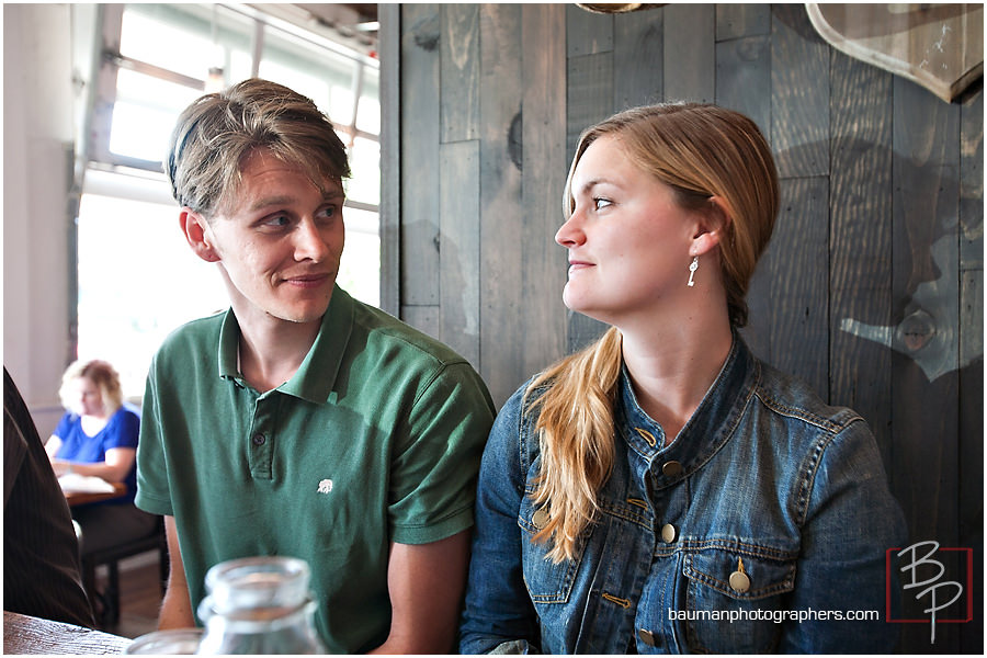 lunch photos at the Gingham restaurant