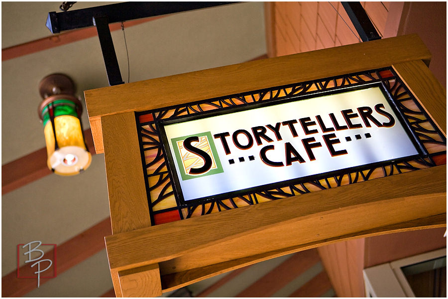 disneyland storyteller's cafe photography