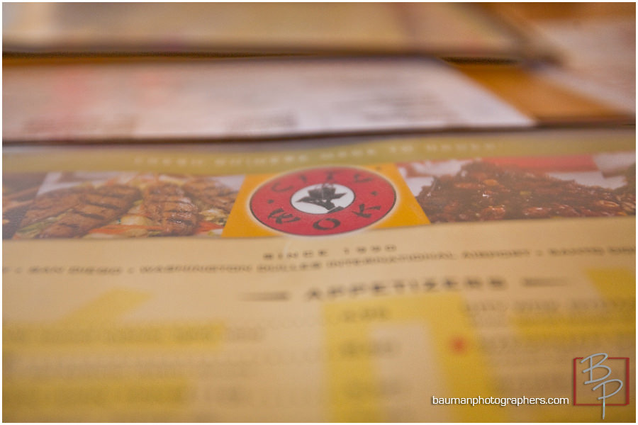 City Wok menu