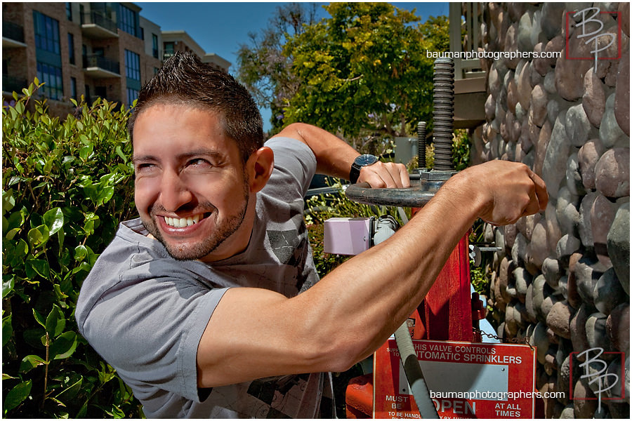 fun portraits in Mission Hills