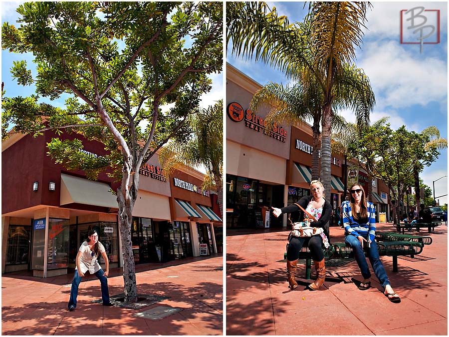  Girls at University Ave. in San Diego 