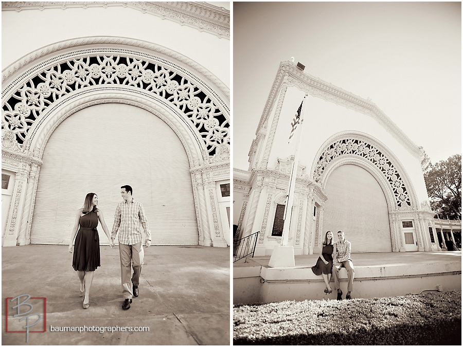 Balboa Park Engagement photos