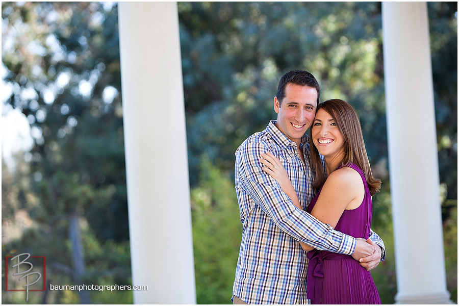 Engagement photos in Balboa Park