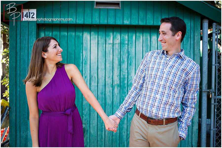 Engagement session in Balboa Park