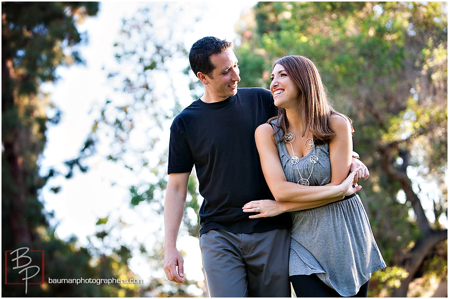 Bauman Photography engagement photography, Balboa Park