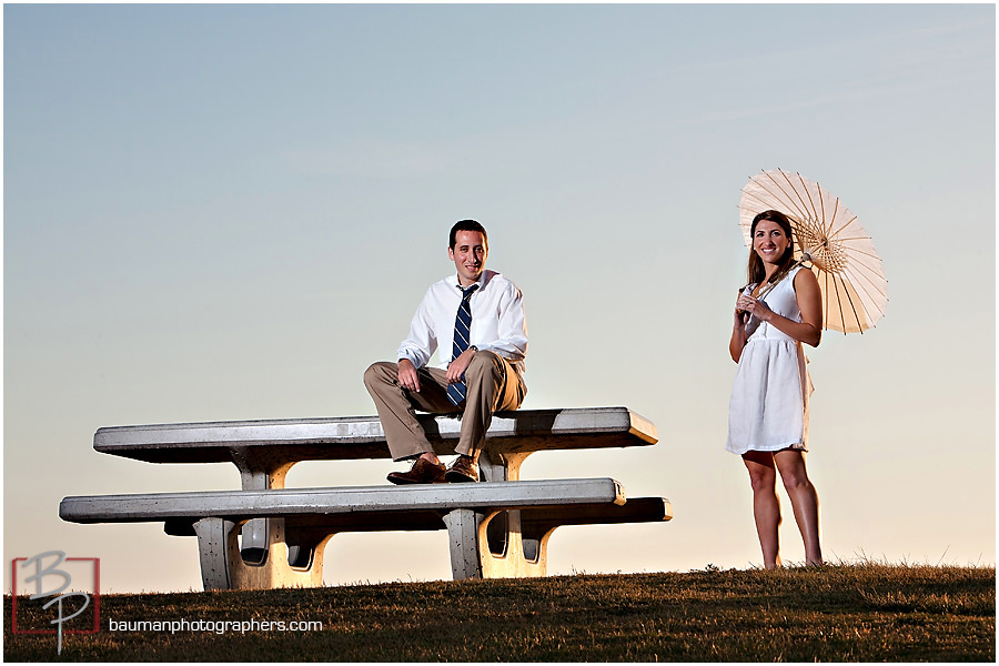 Mission Beach engagement photos