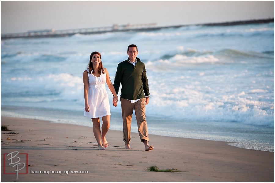 Mission Beach engagement shoot