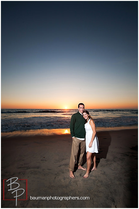 Mission Beach, San Diego engagement pictures