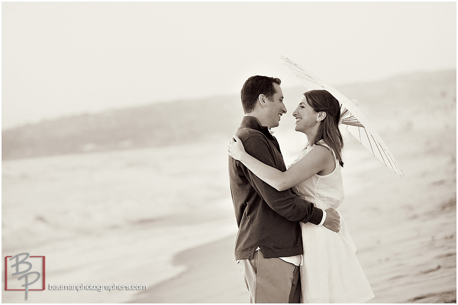 Beach engagement photos in San Diego