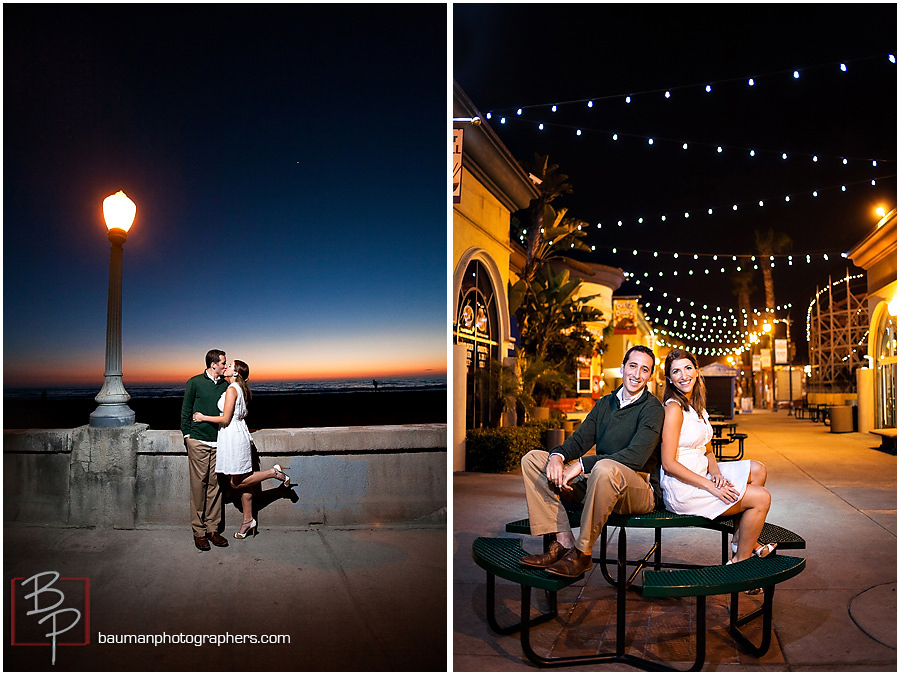 Bauman Photographers engagement pictures at Belmont Park