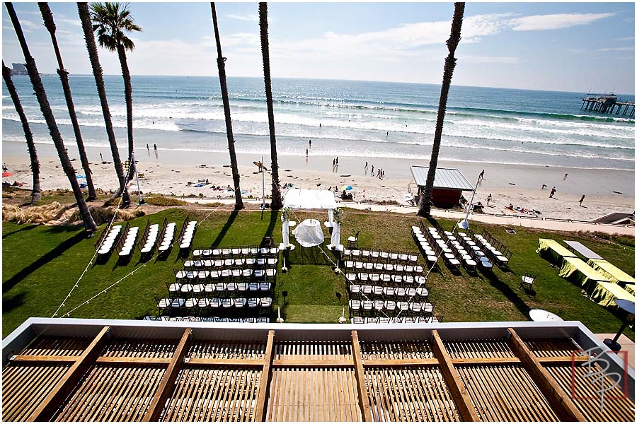 la jolla beach ceremony