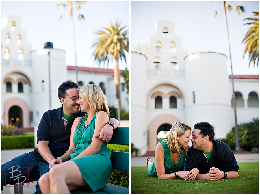San Diego State Engagement Picture