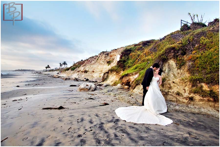 Beach wedding photography