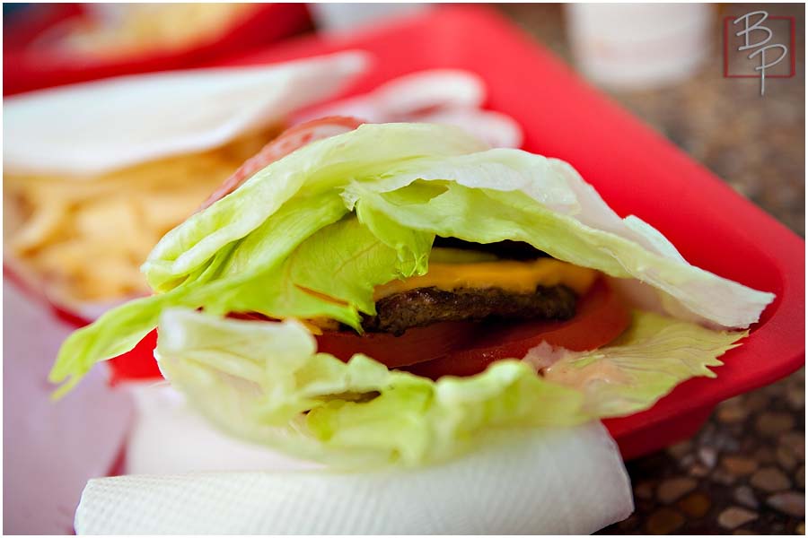  Low Carb Hamburger from In N Out Hamburger at Mission Valley, San Diego