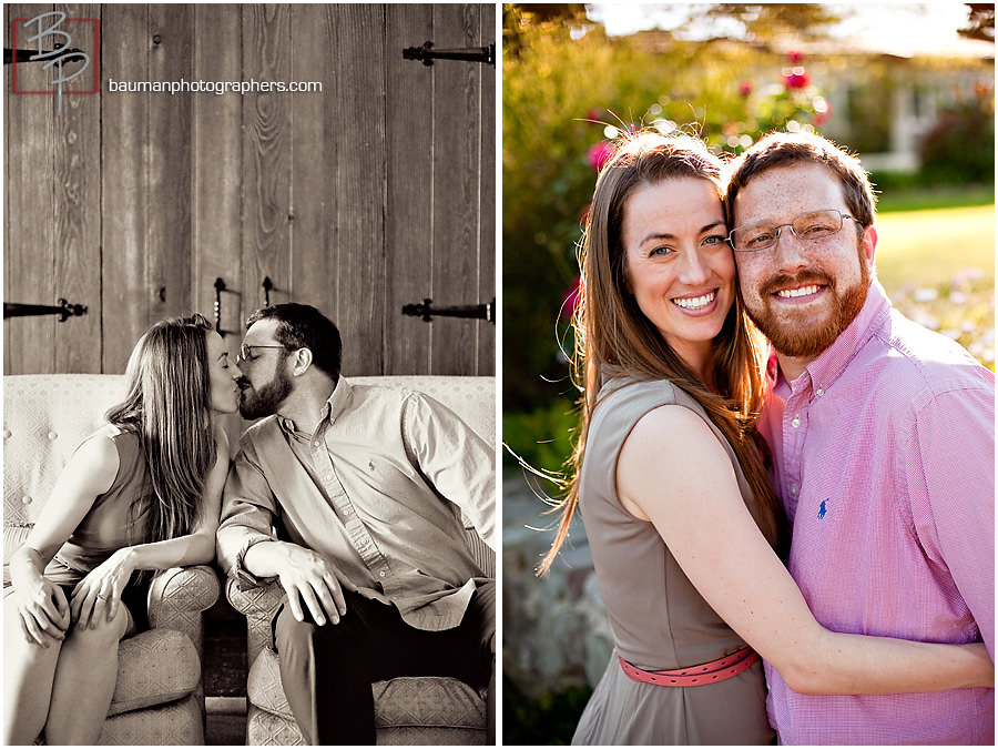 Inn at Rancho Santa Fe engagement portraits