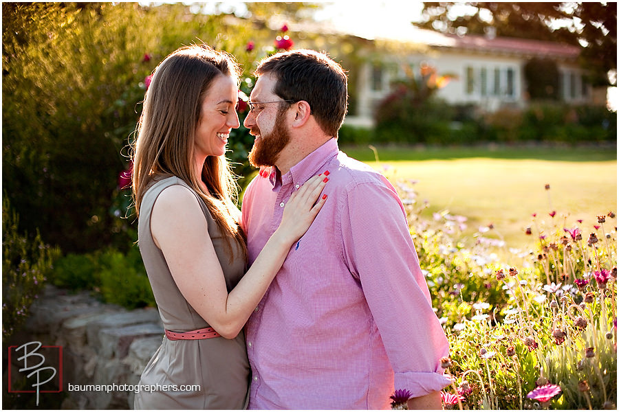 San Diego engagement pictures, Inn at Rancho Santa Fe