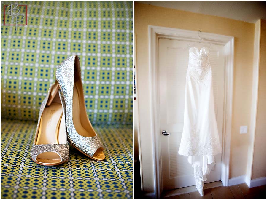 San Diego Wedding Dress and Shoes Photography