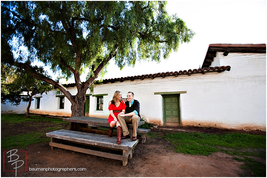 engagement photos by Bauman