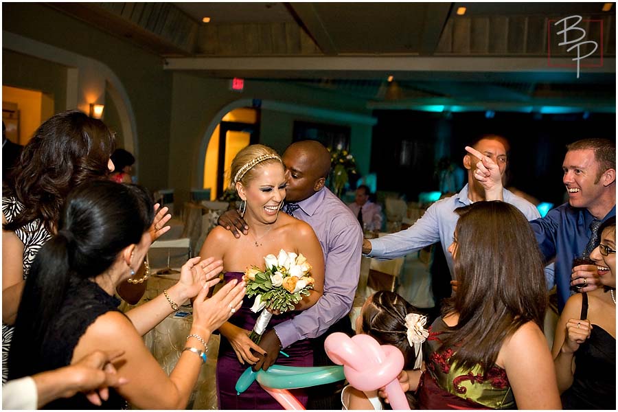 Reception Bouquet Toss San Diego