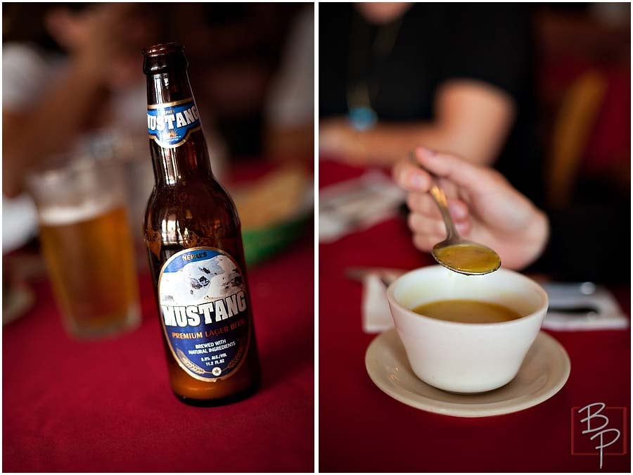  Himalayan Salad and beer