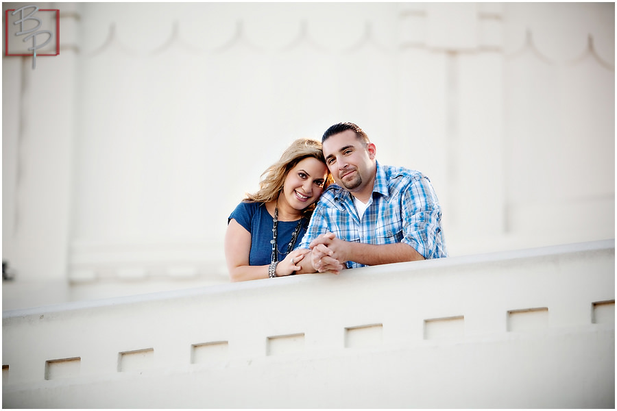 Griffith Observatory engagement session