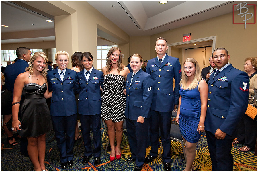 Portrait photography at Coast Guard Foundation ceremony