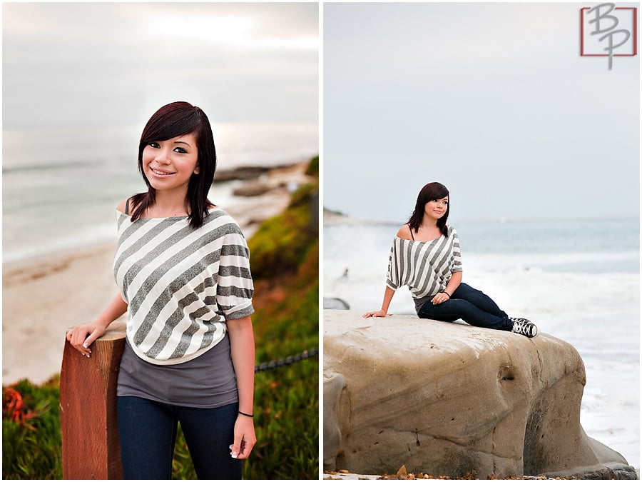 Teen portrait session in La Jolla