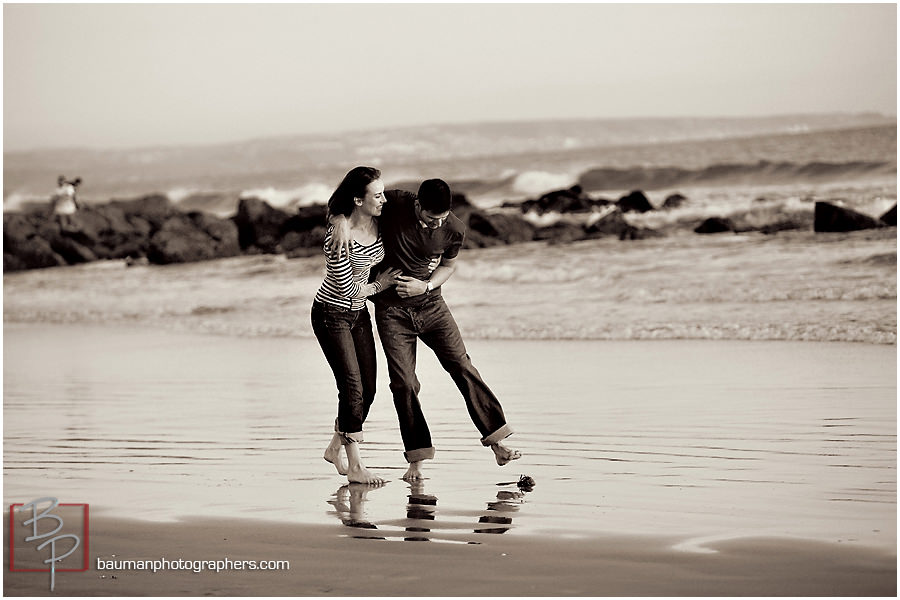 Bauman photography engagement shoot at coronado beach